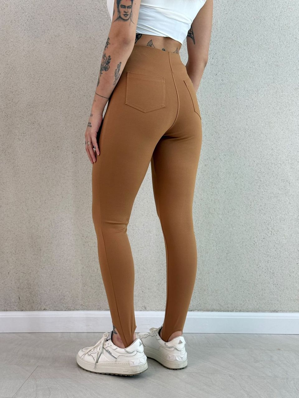 CALÇA LEGGING FLEX LOOP CARAMELO