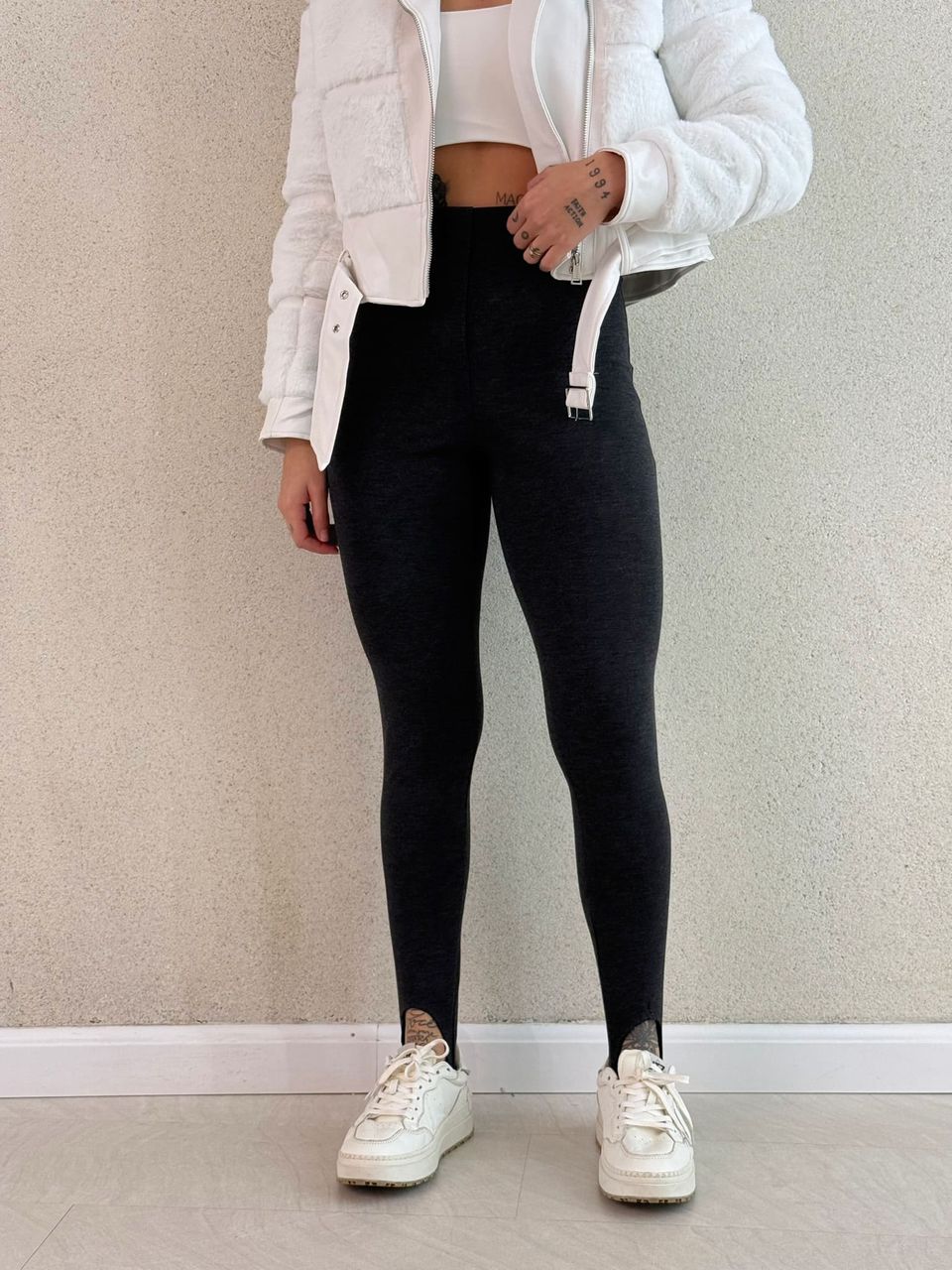 CALÇA LEGGING FLEX LOOP CHUMBO - 0063580092 - CAROLLA FERRARO