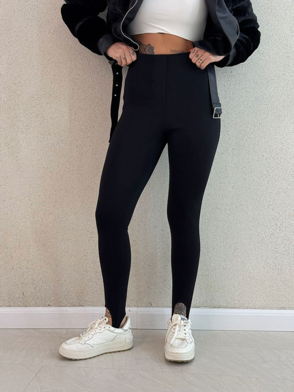 CALÇA LEGGING FLEX LOOP PRETA