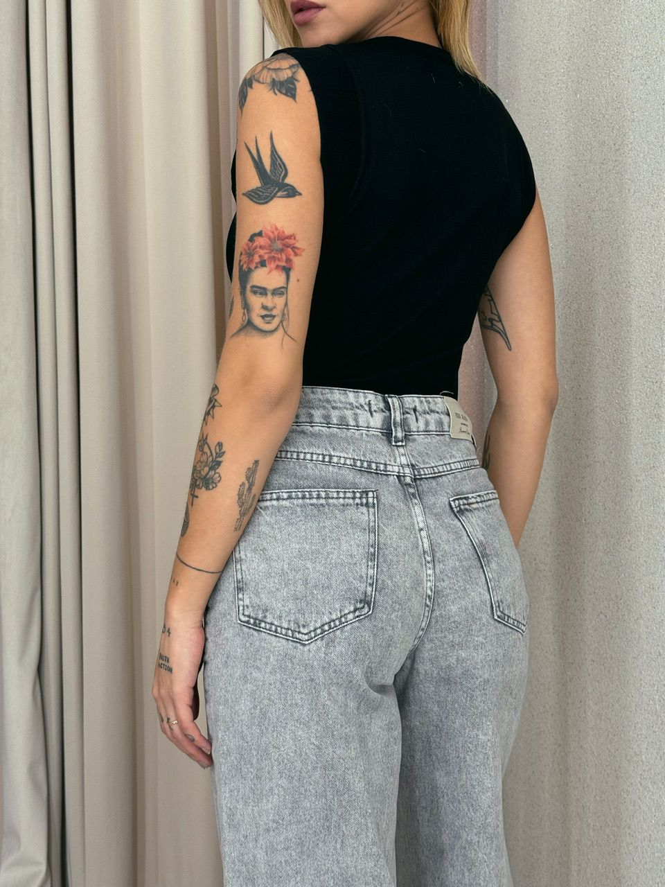 BLUSA MARIA PAULA TRICOT PRETA
