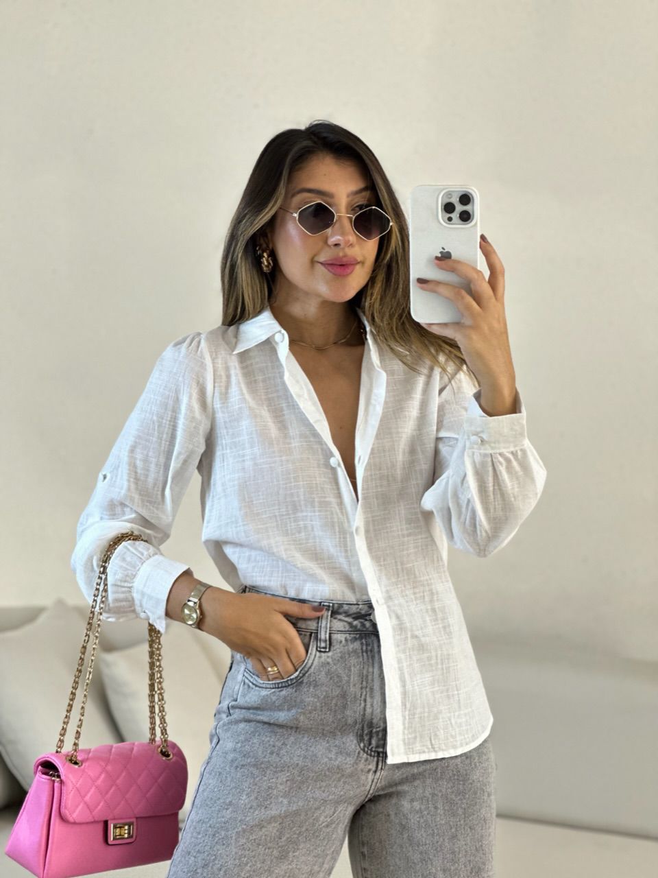 CAMISA FLÁVIA LISA OFF