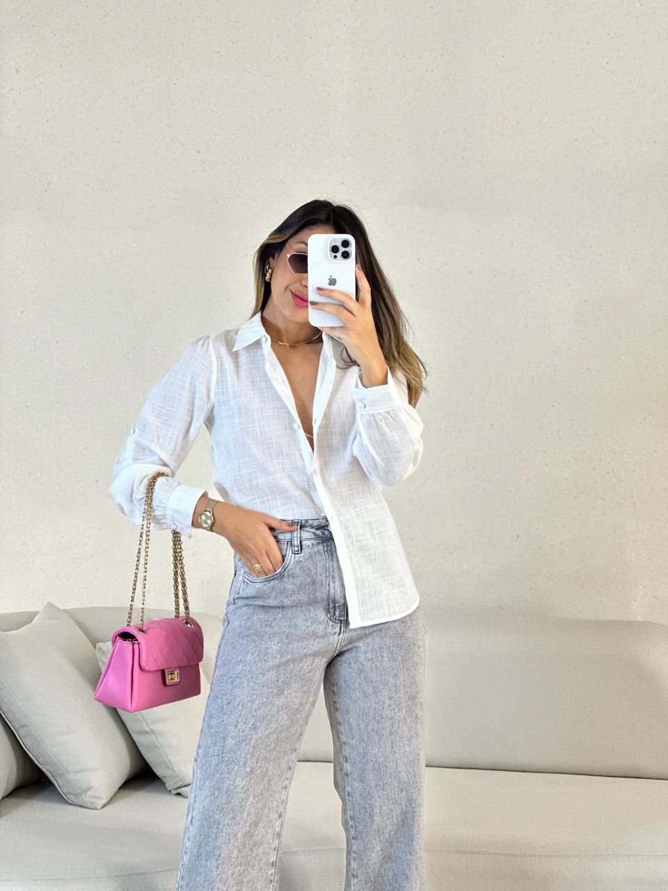 CAMISA FLÁVIA LISA OFF