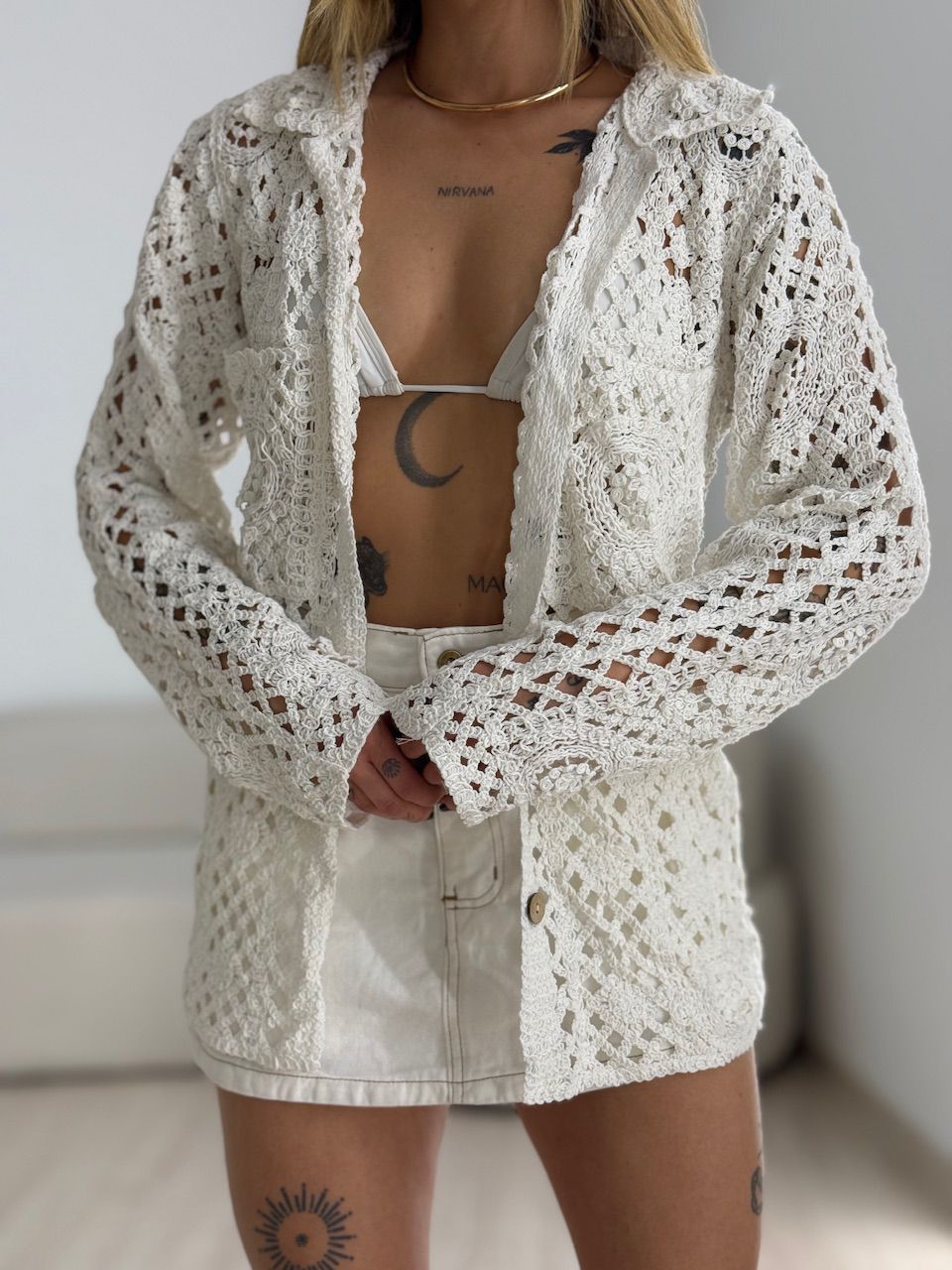 CAMISA JULIETTE CROCHÊ OFF