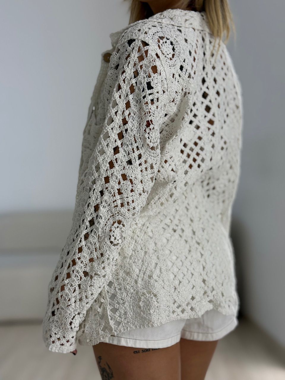 CAMISA JULIETTE CROCHÊ OFF