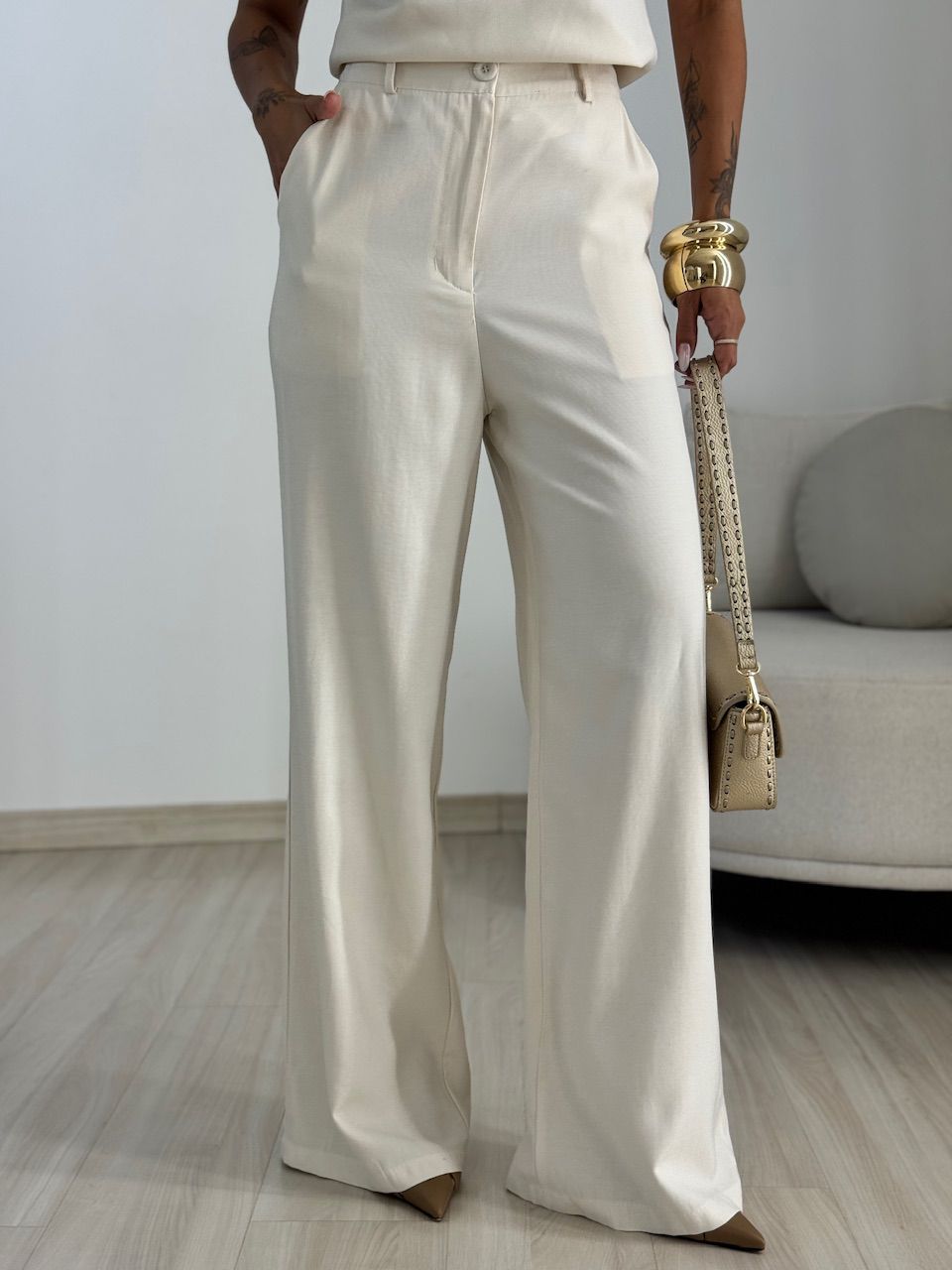CONJUNTO TEREZA CALÇA AREIA