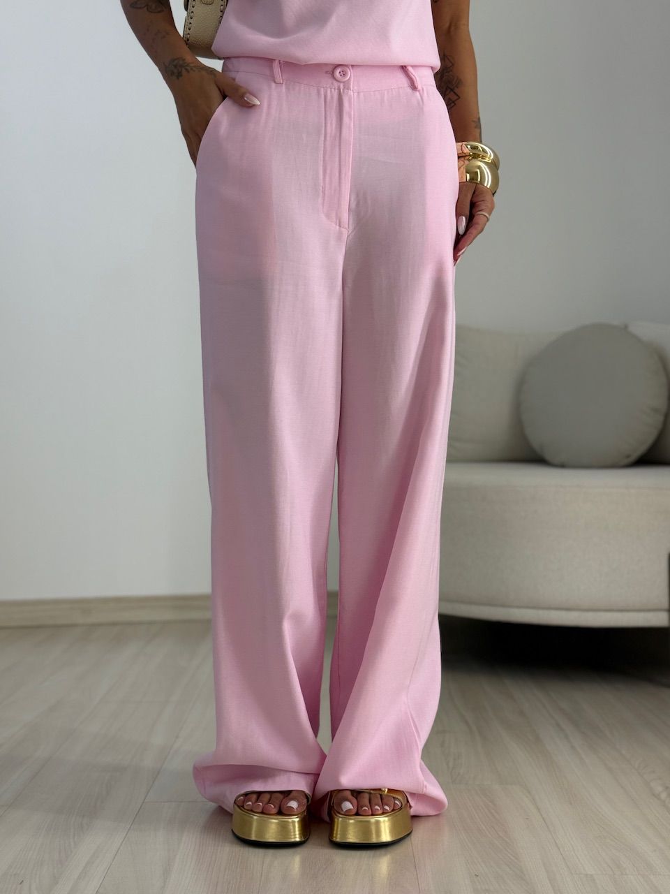 CONJUNTO TEREZA CALÇA BABY PINK