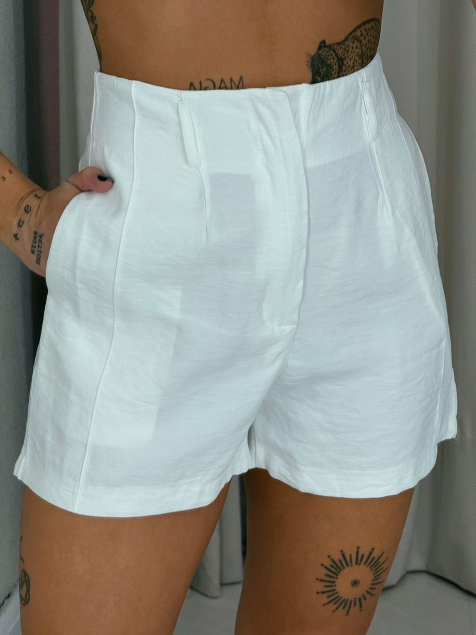 CONJUNTO AMÁLIA SHORT BRANCO