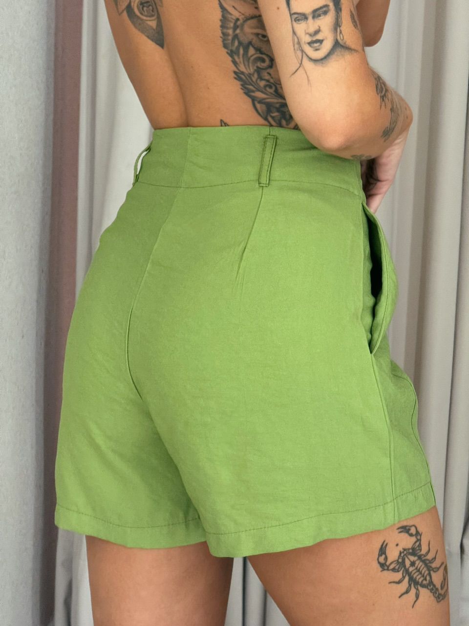 CONJUNTO AMÁLIA SHORT VERDE