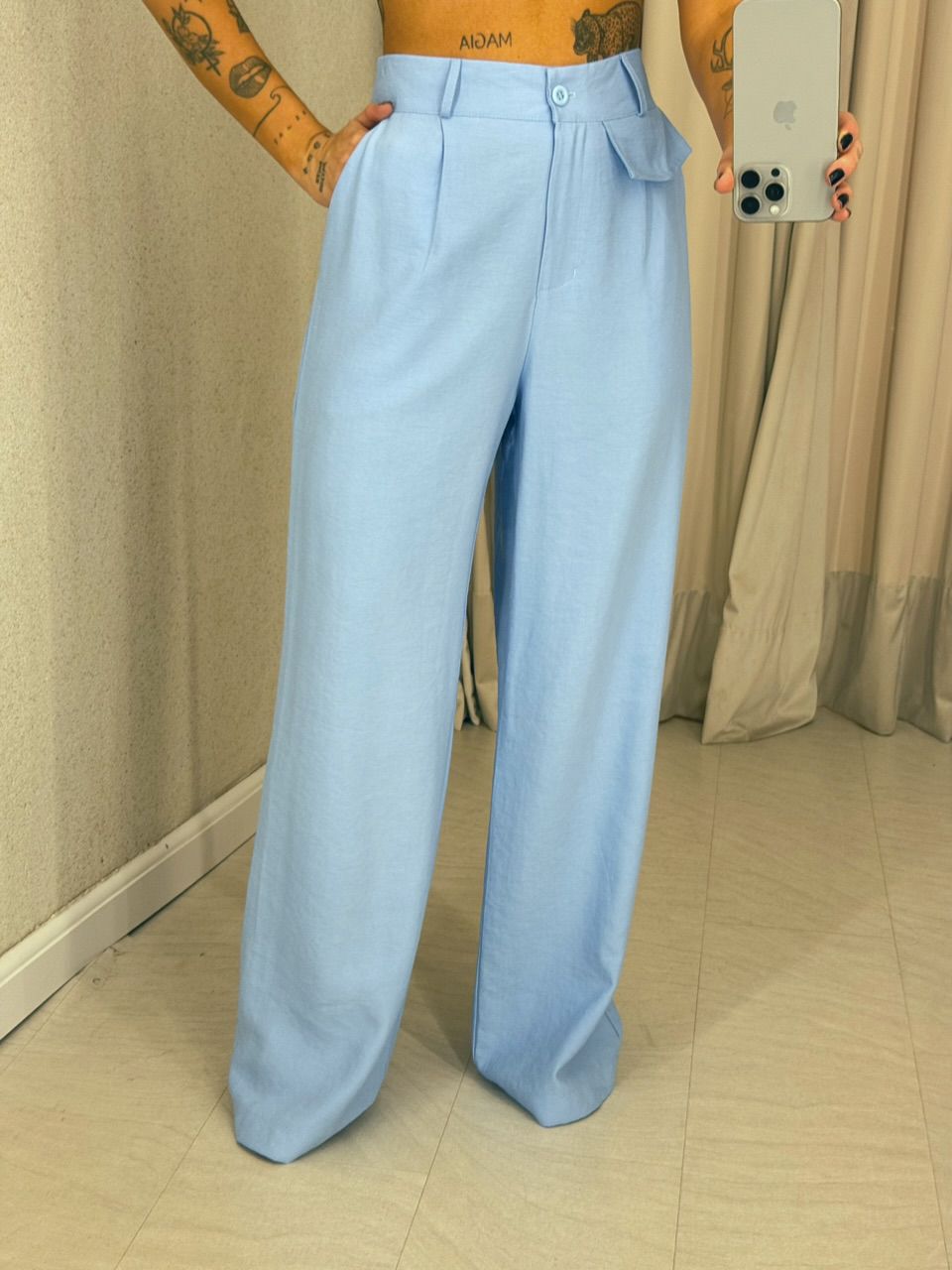 CONJUNTO BERENICE Calça azul