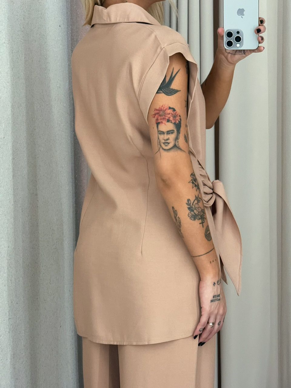 CONJUNTO BERENICE Calça Nude