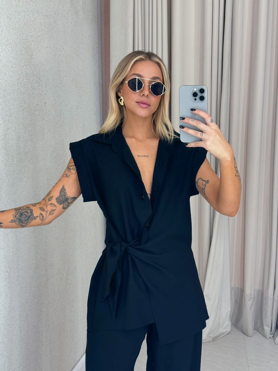 CONJUNTO BERENICE Calça preto