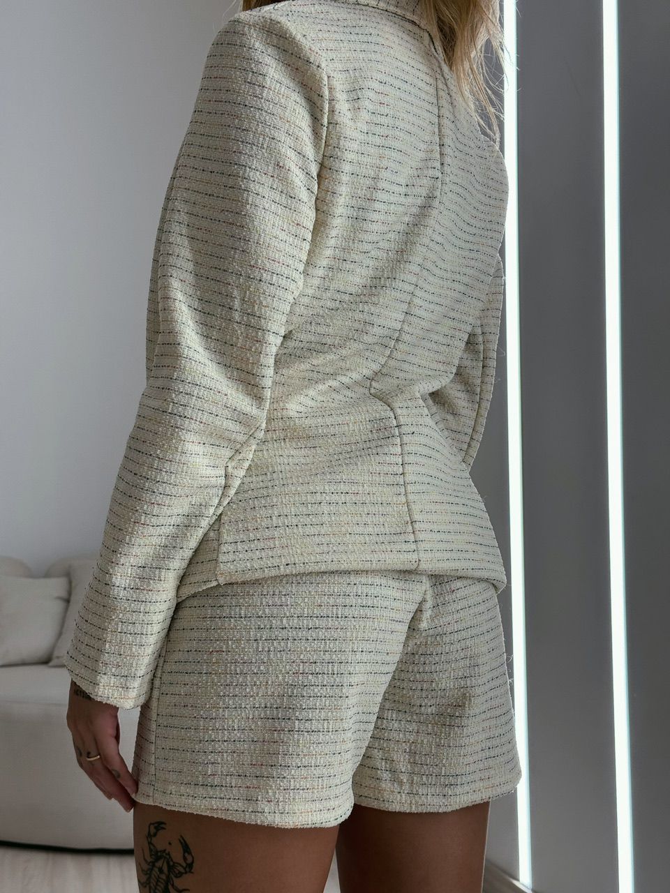 CONJUNTO MAISA BLAZER MARFIM