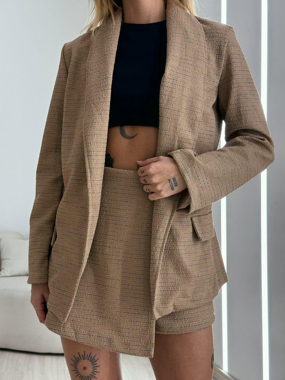 CONJUNTO MAISA BLAZER NUDE