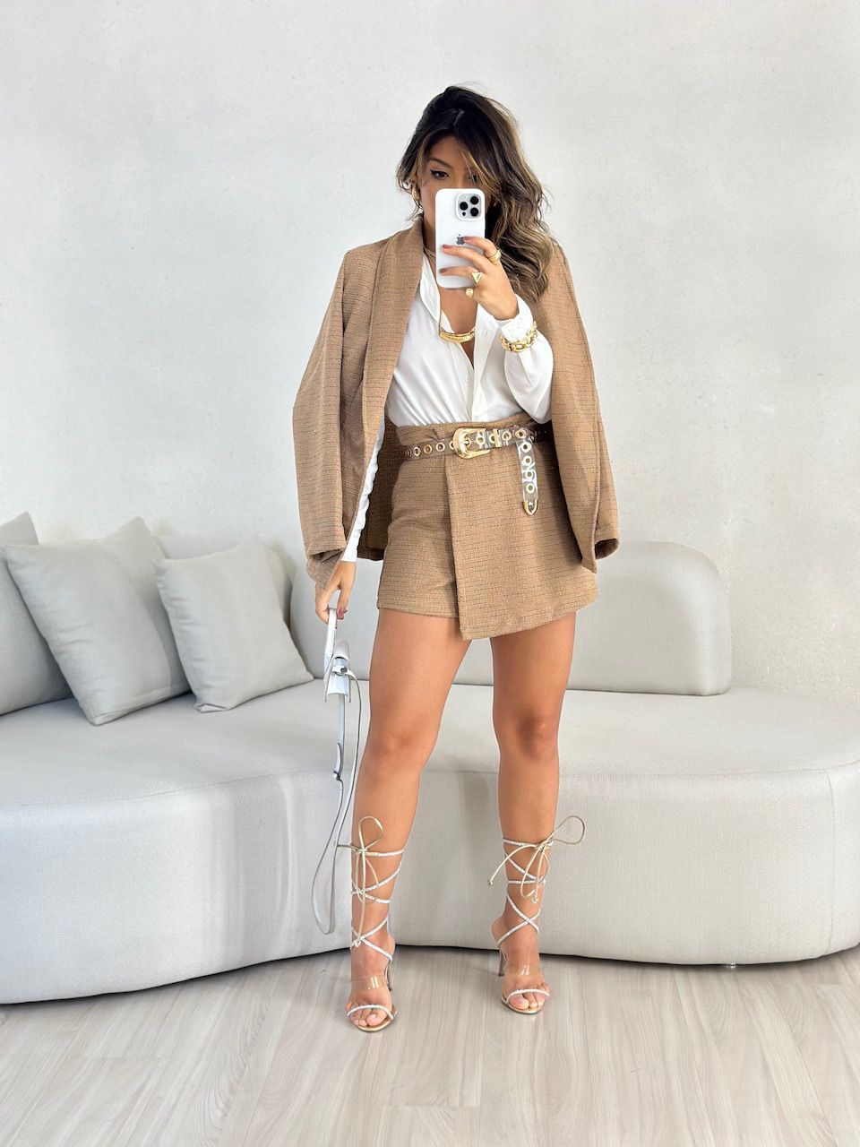 CONJUNTO MAISA BLAZER NUDE