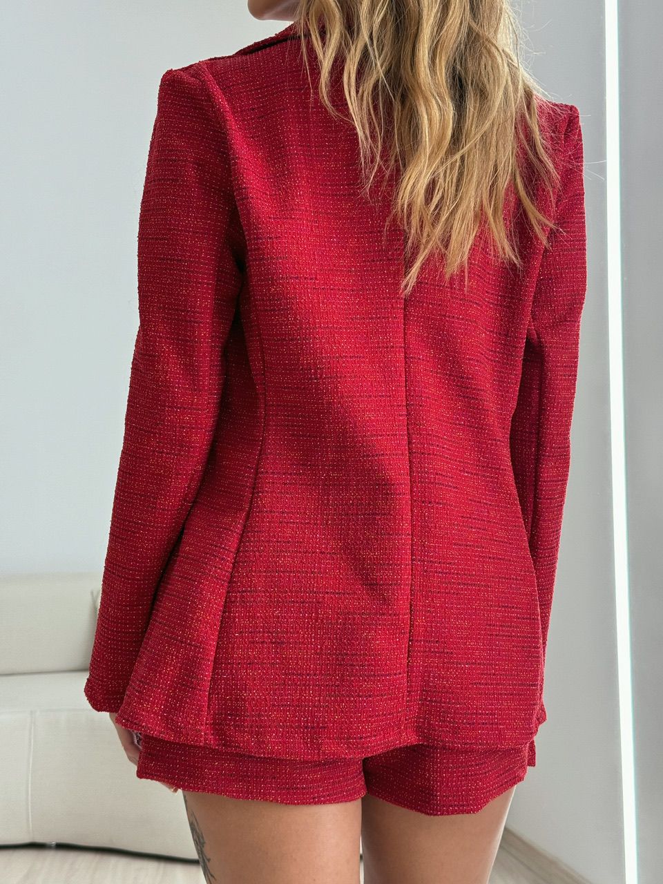 CONJUNTO MAISA BLAZER VERMELHO