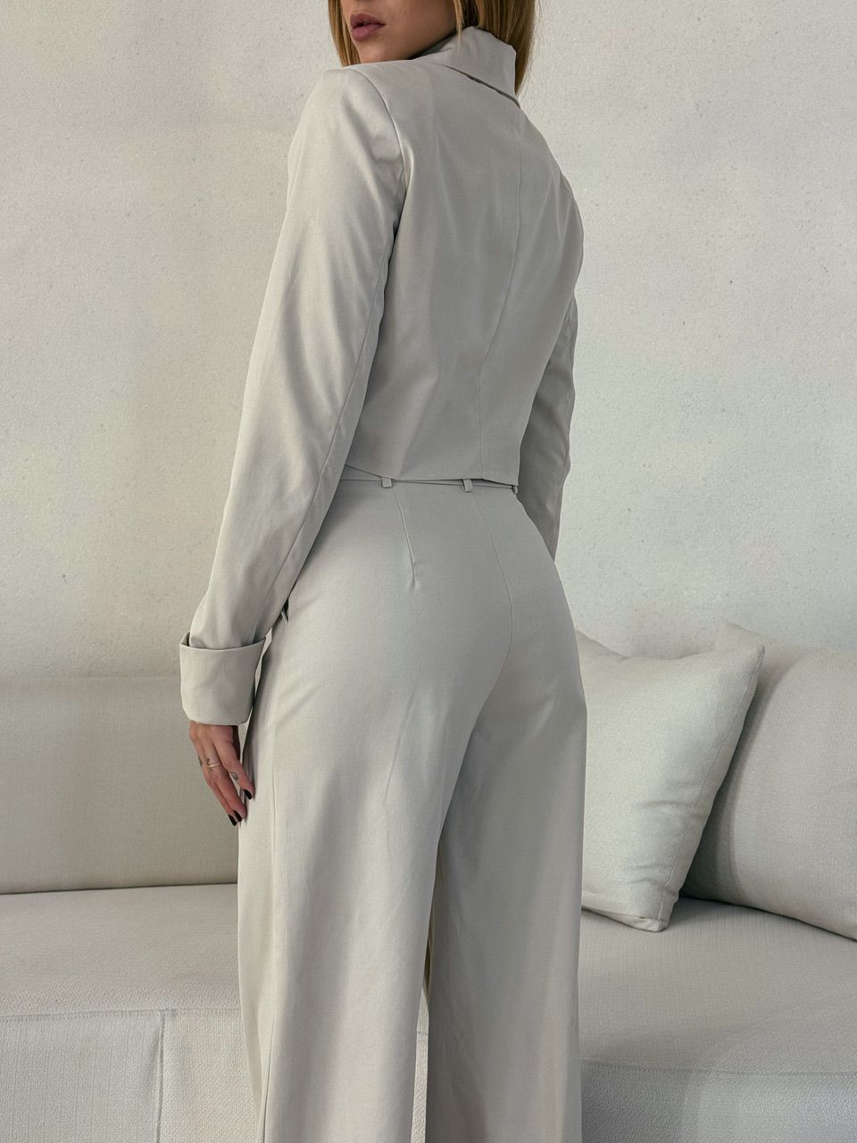 CONJUNTO REGINA CALÇA MARFIM