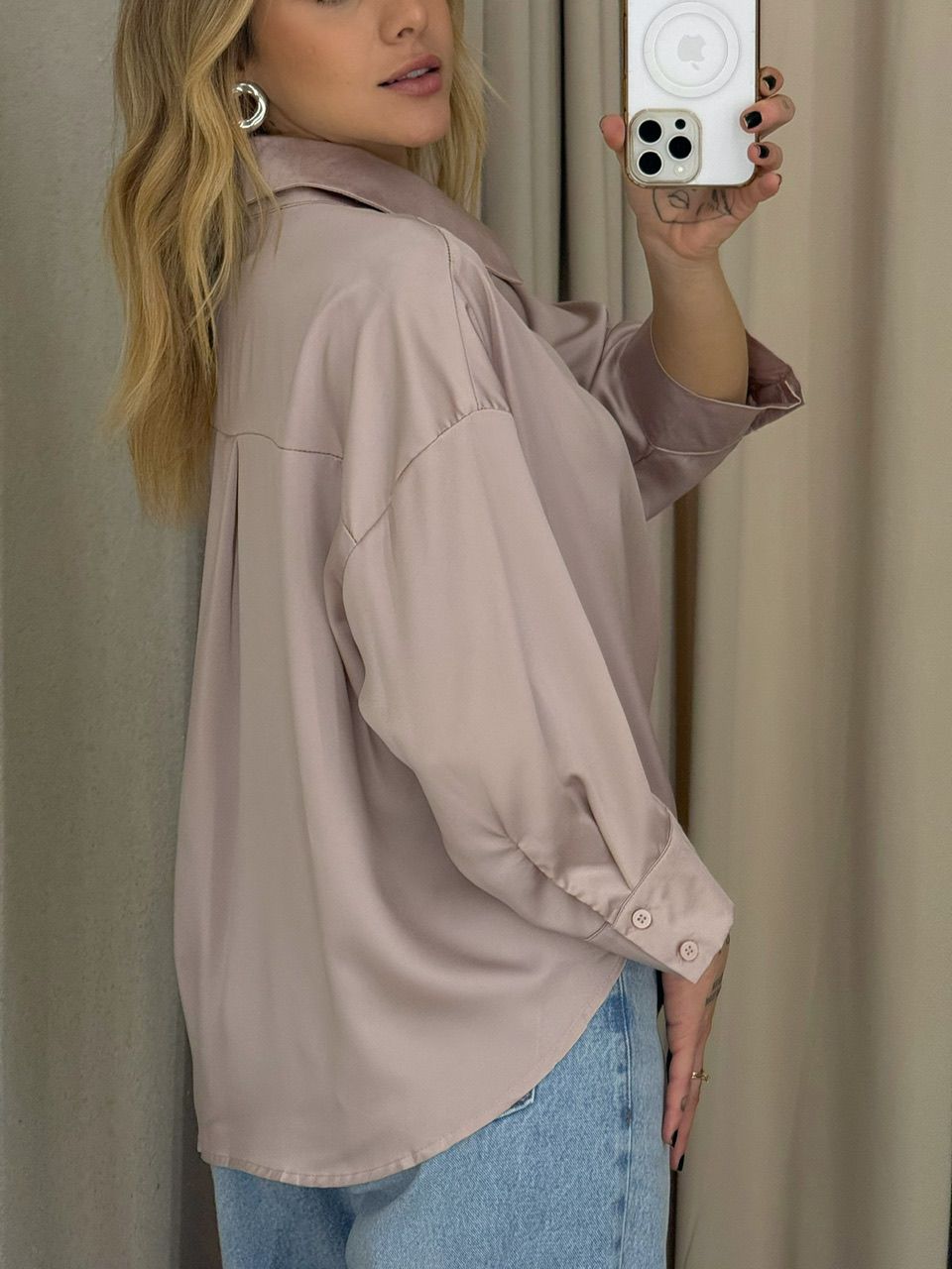 CAMISA FELICIA NÓ ROSÊ