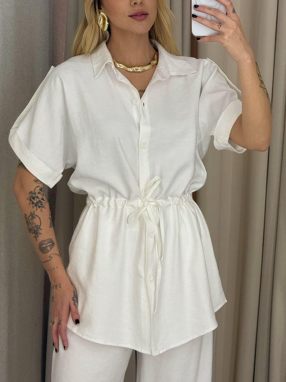 CONJUNTO CHARLETE CALÇA OFF