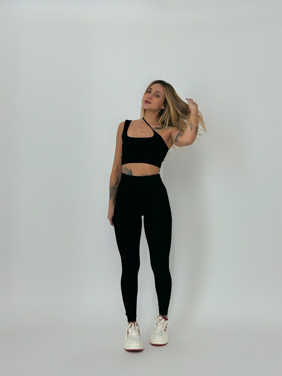 CONJUNTO GRAZIELA FITNESS CALÇA PRETO
