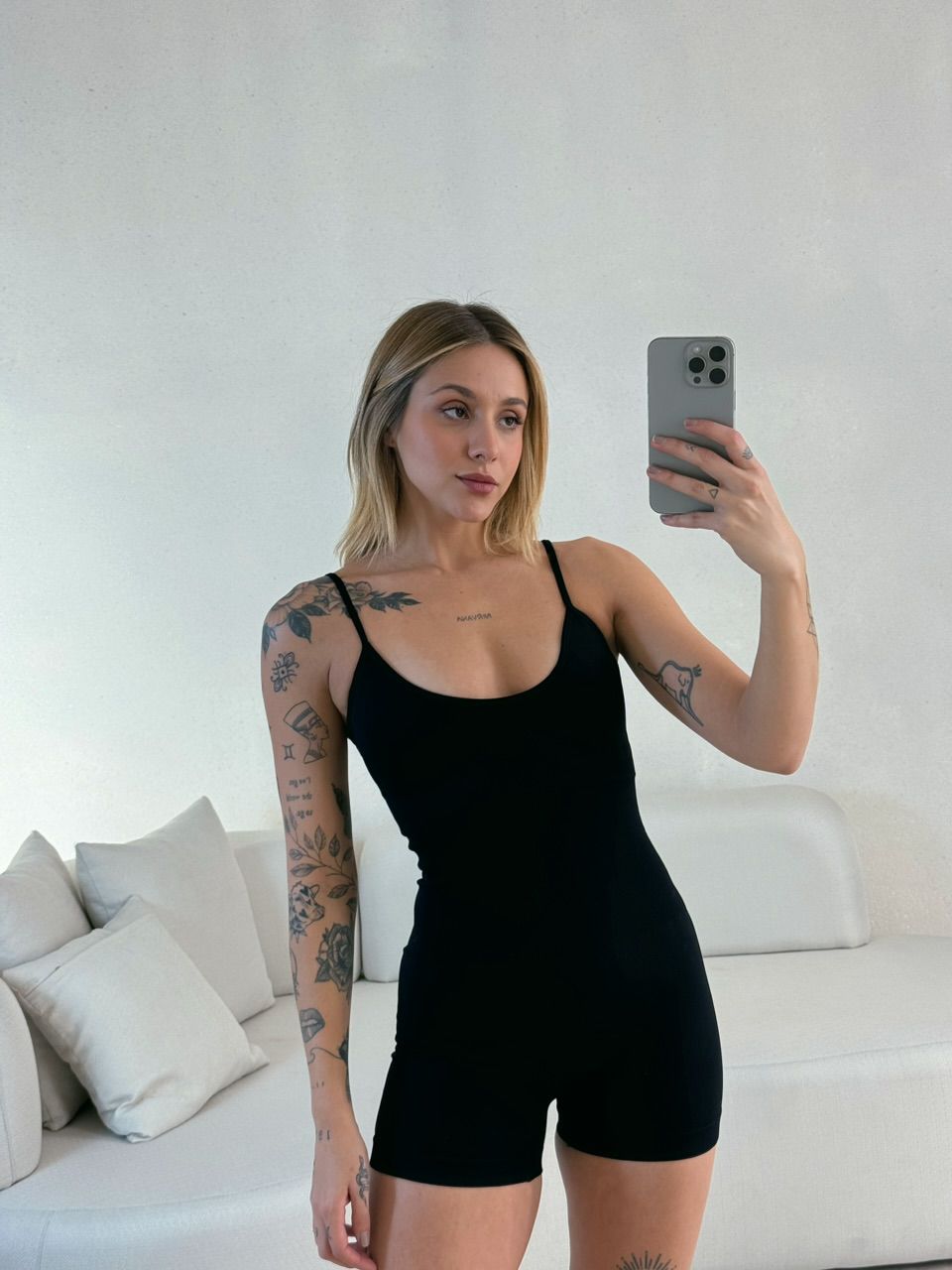 MACAQUINHO FIT RITA ALÇA PRETO