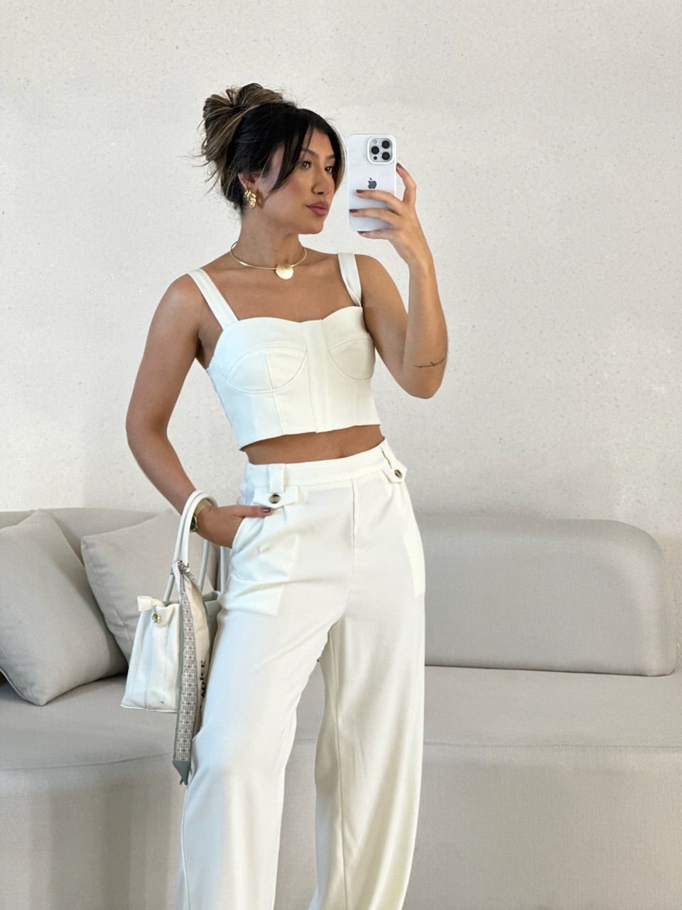 CONJUNTO RAFAELA TOP CALÇA OFF
