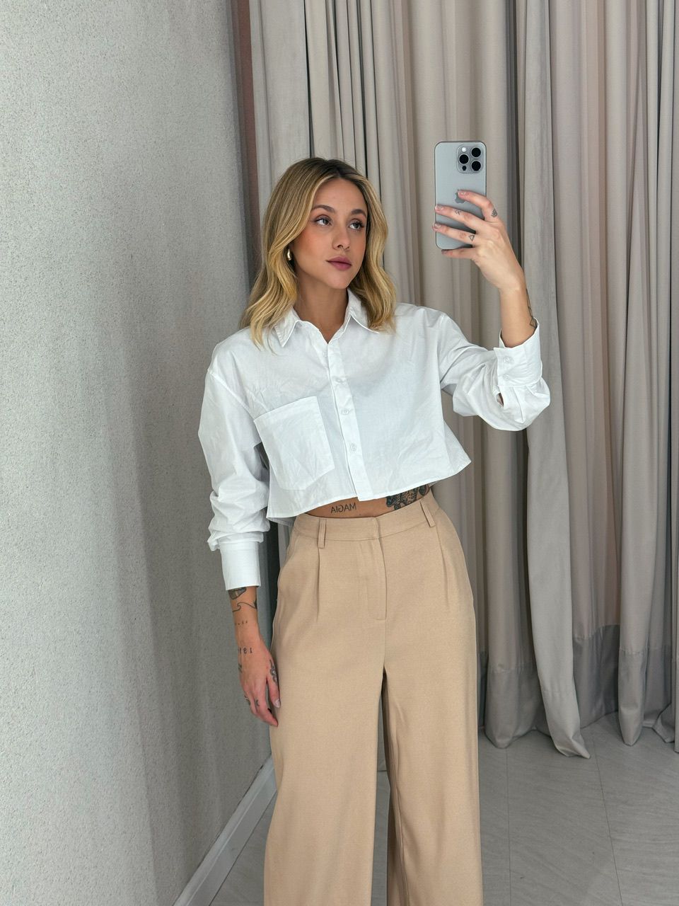 CALÇA ELIANA PANTALONA NUDE
