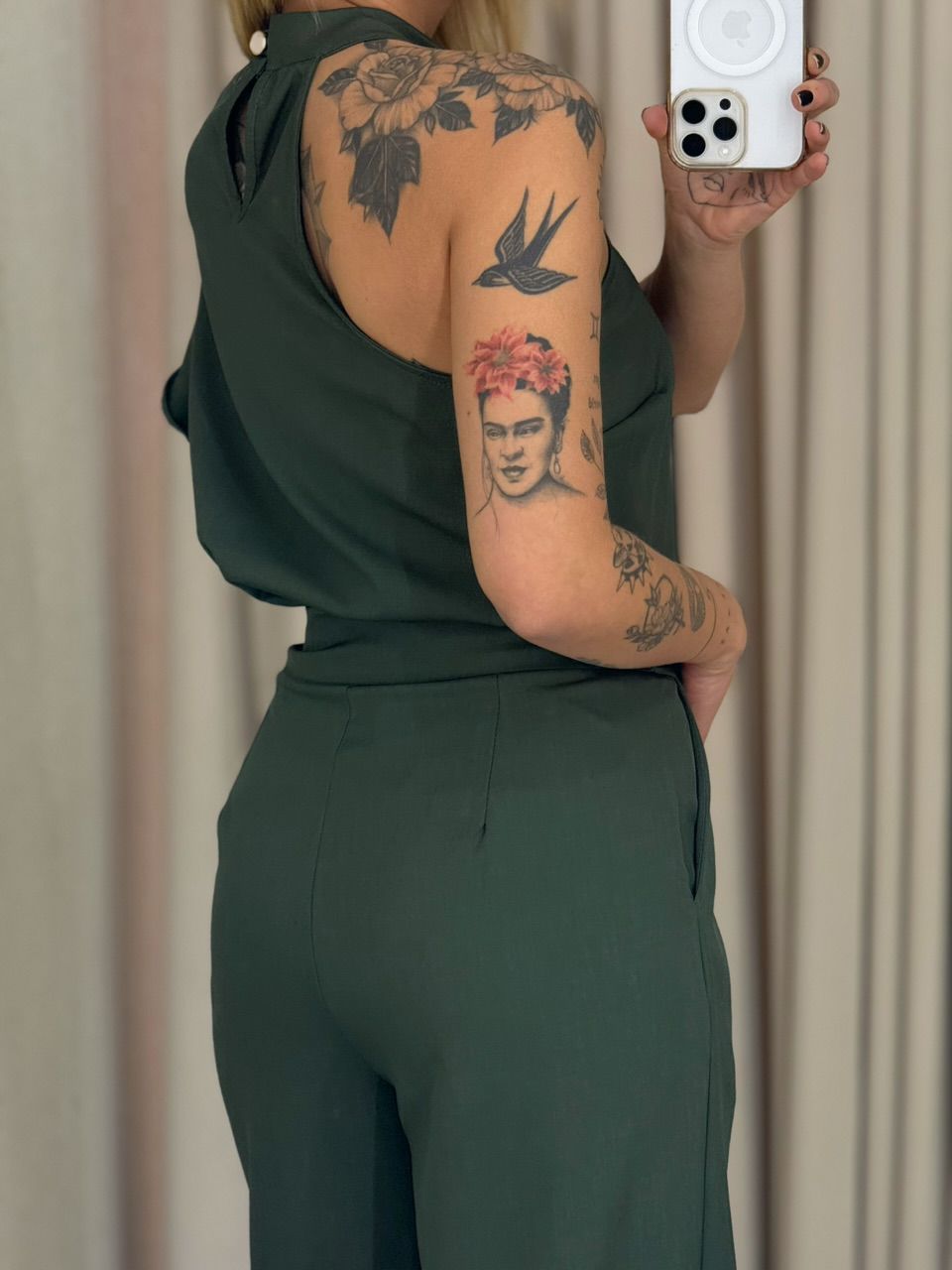 CONJUNTO MARISA CALÇA VERDE MILITAR