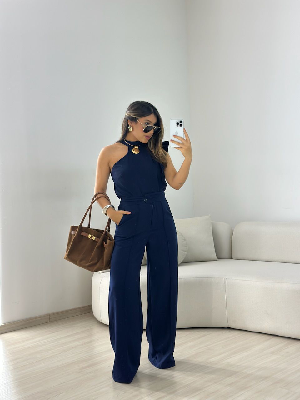 CONJUNTO MARISA CALÇA MARINHO - 0066750055 - CAROLLA FERRARO