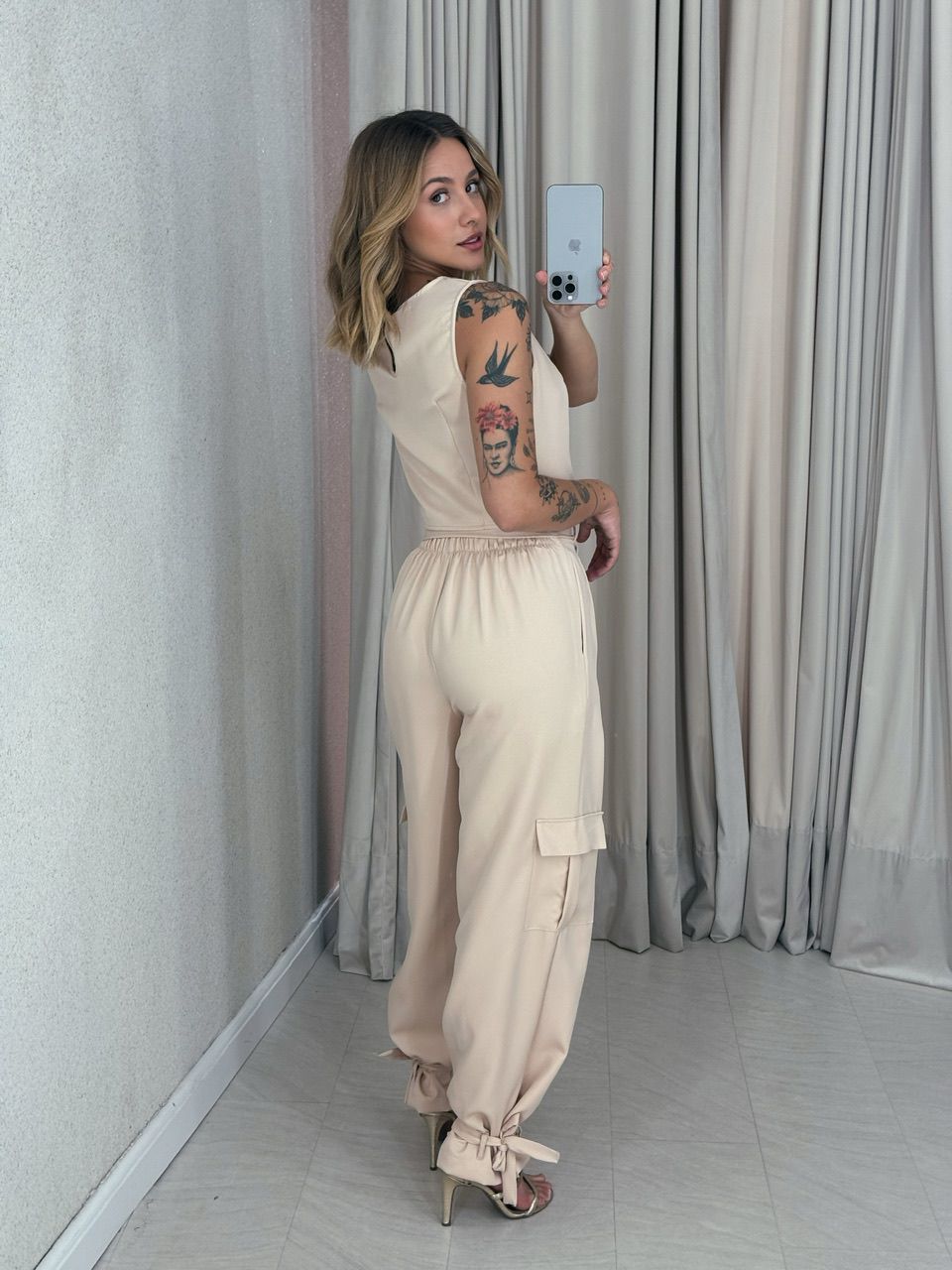 CONJUNTO ANTONIETA CALÇA NUDE