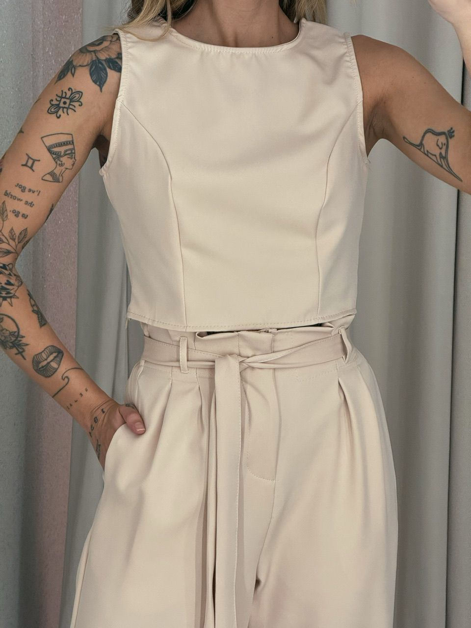 CONJUNTO ANTONIETA CALÇA NUDE