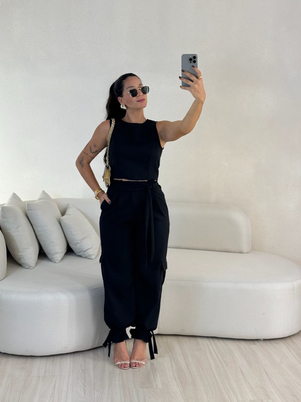 CONJUNTO ANTONIETA CALÇA PRETO