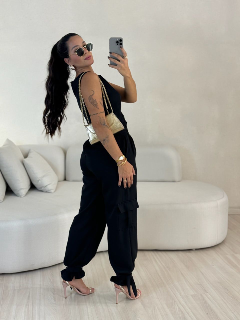CONJUNTO ANTONIETA CALÇA PRETO