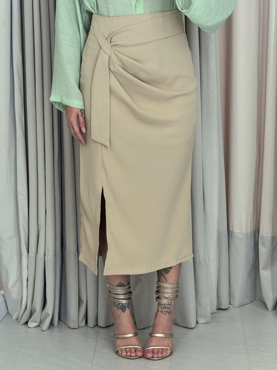 SAIA HELENA MIDI NUDE