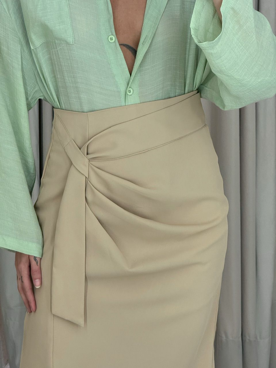SAIA HELENA MIDI NUDE