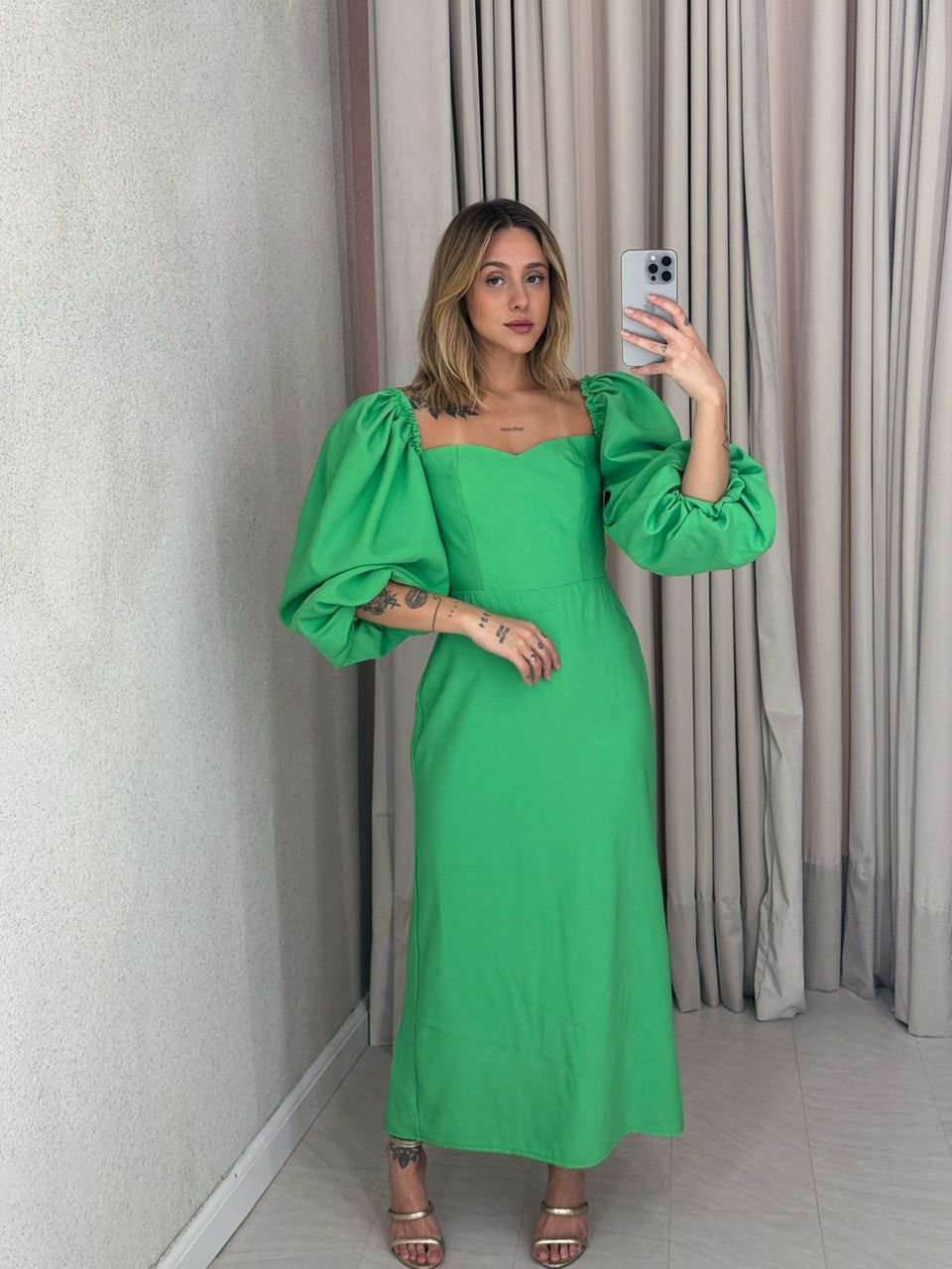 VESTIDO CF CHARLOTTE verde