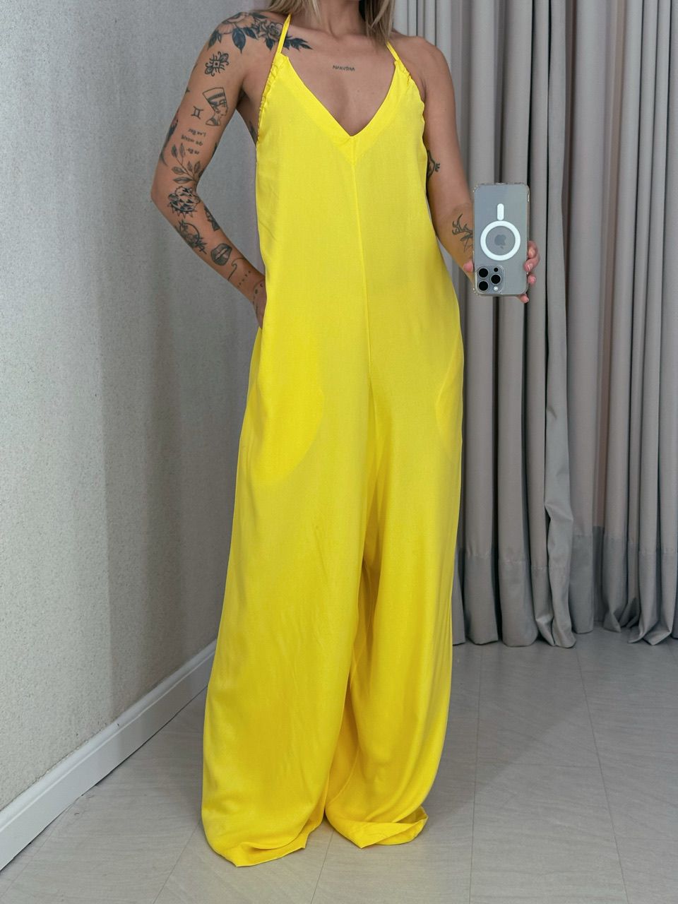 MACACÃO BETÂNIA FRENTE UNICA Amarelo