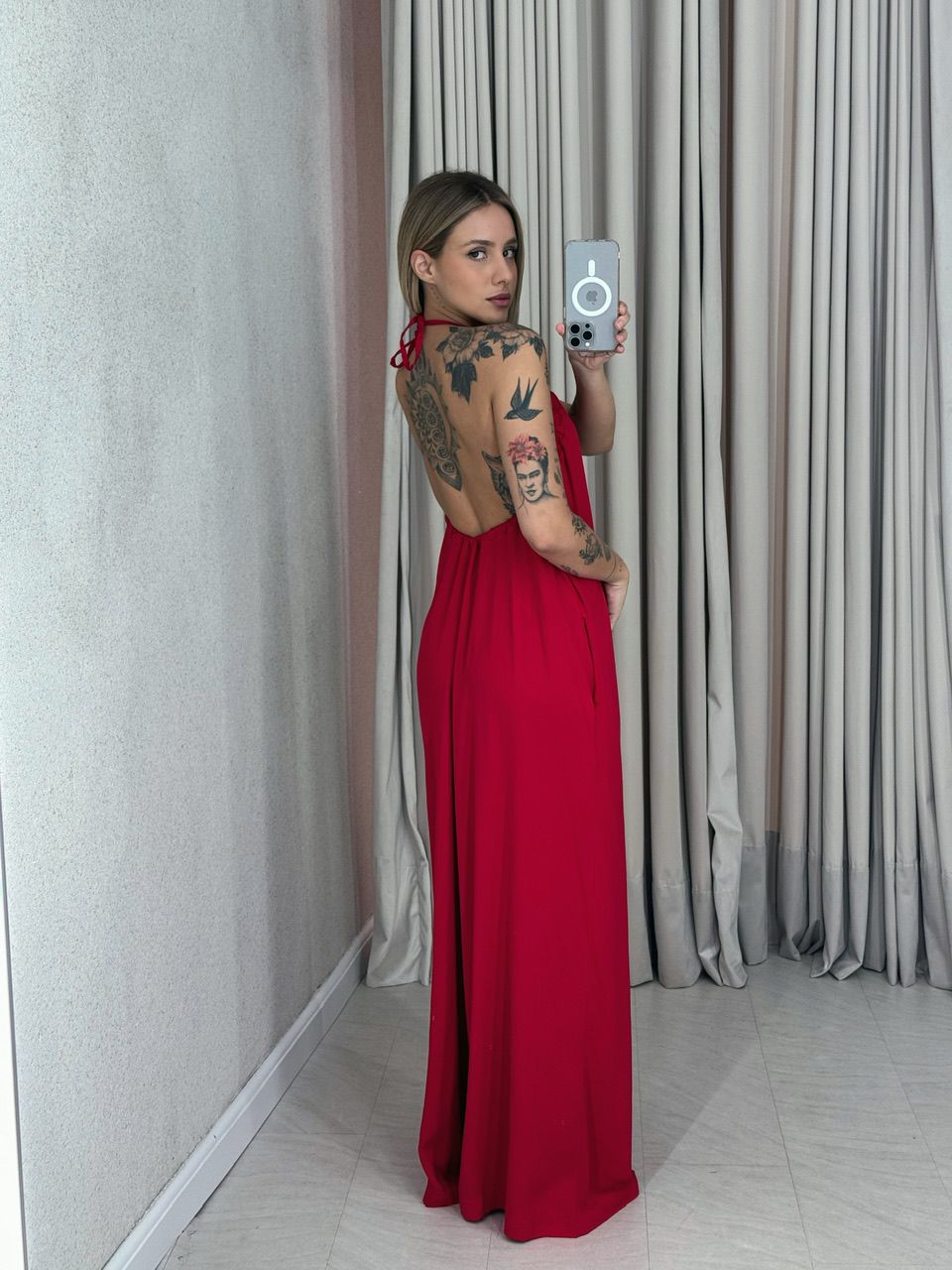 MACACÃO BETÂNIA FRENTE ÚNICA VERMELHO