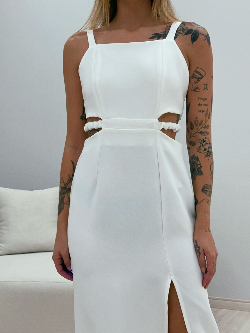 VESTIDO VIVIAN MIDI OFF