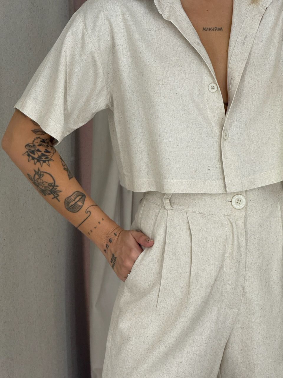 CONJUNTO MELODY SHORT CRU