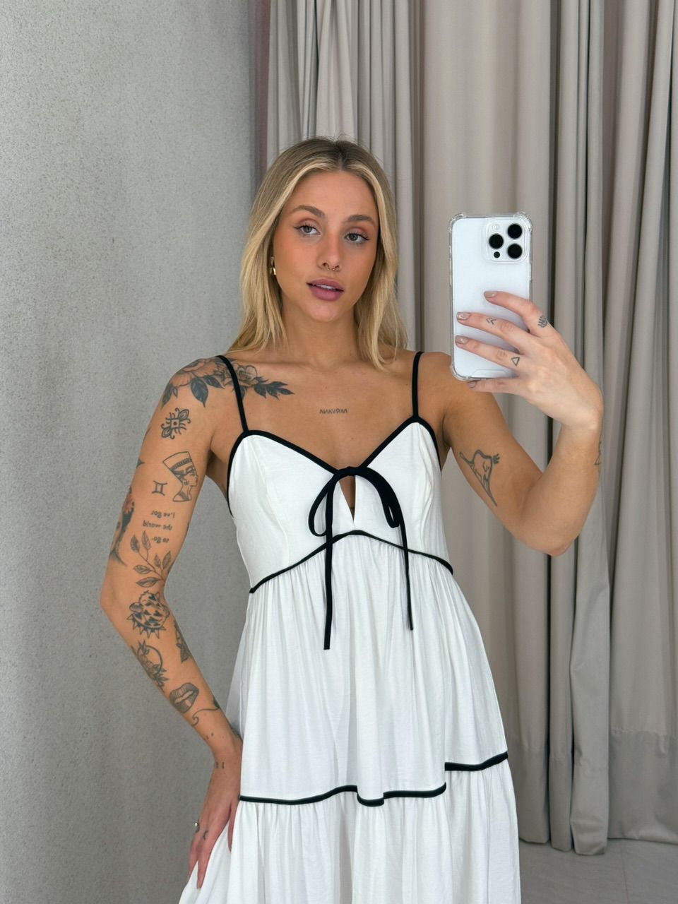 VESTIDO ANA CAROLINA ALÇA off