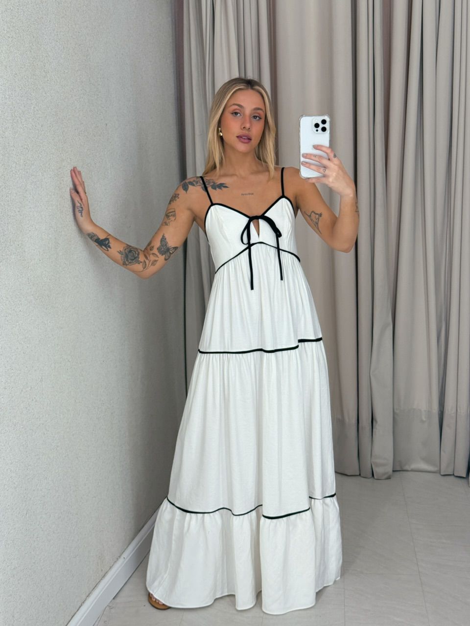 VESTIDO ANA CAROLINA ALÇA off