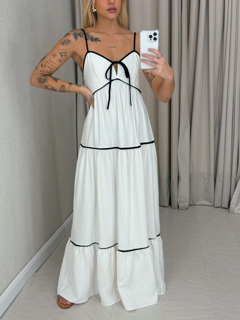 VESTIDO ANA CAROLINA ALÇA off