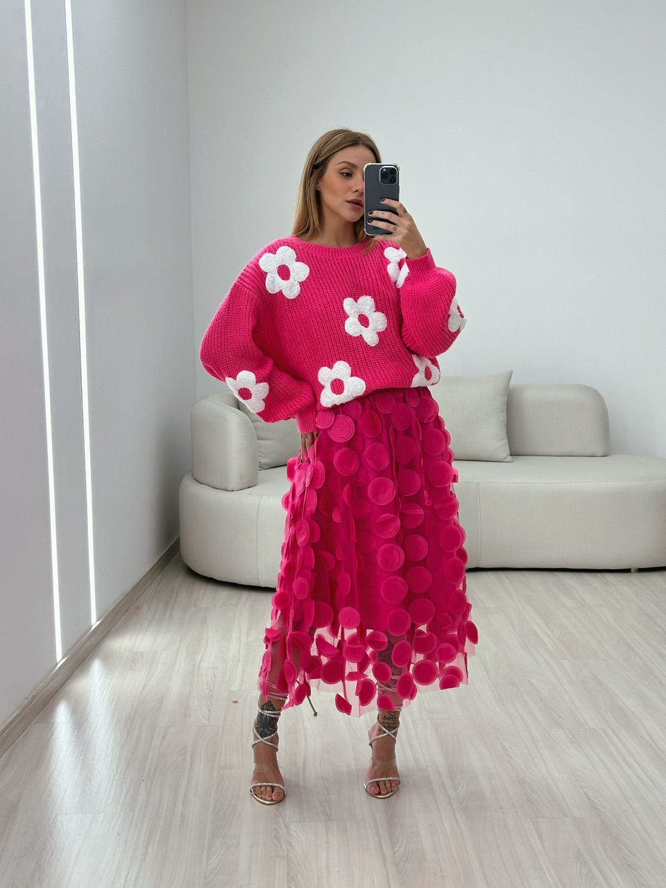 SAIA CHIARA MIDI PINK