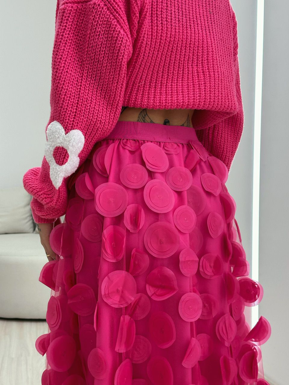 SAIA CHIARA MIDI PINK