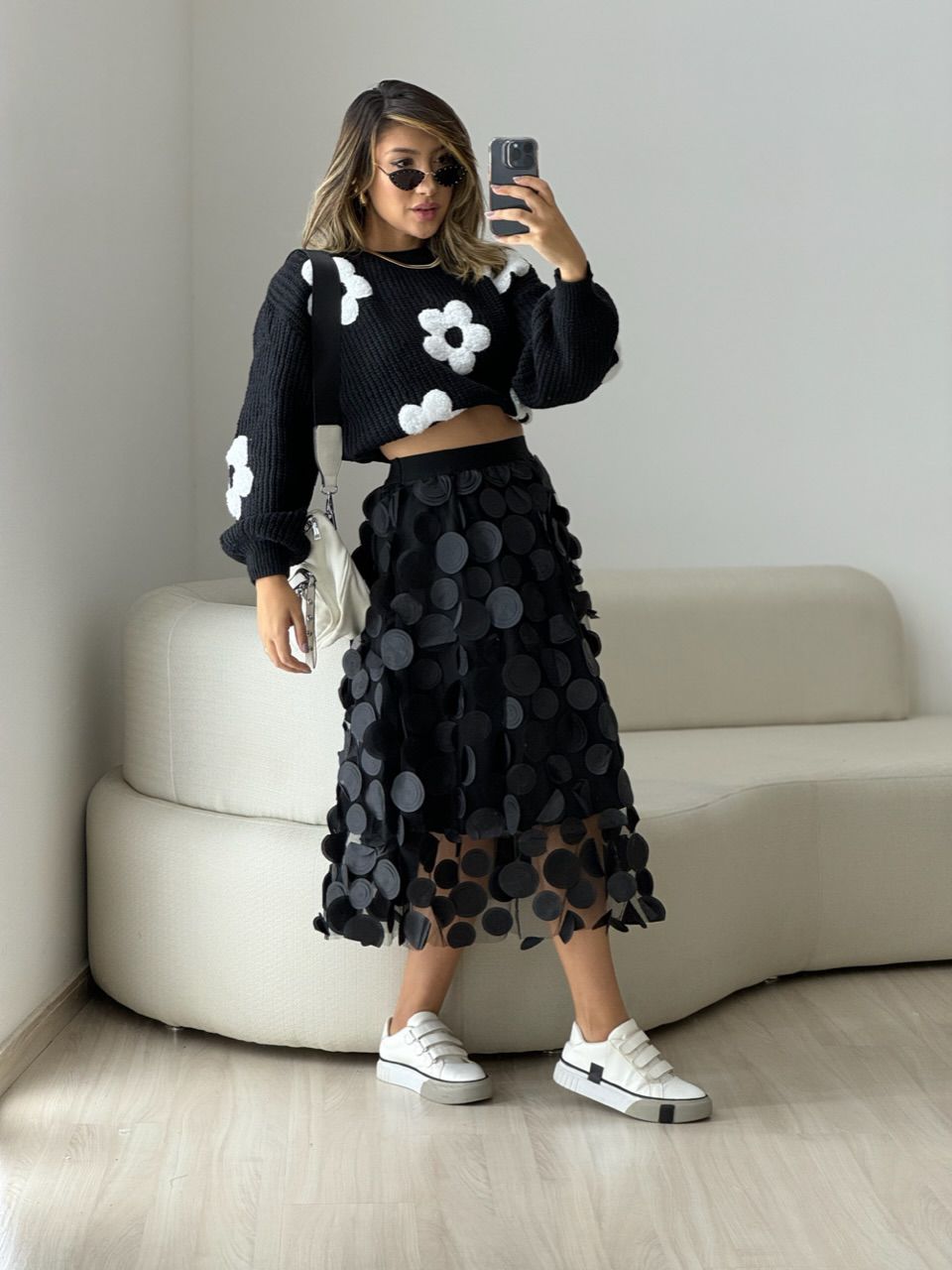 SAIA CHIARA MIDI PRETA