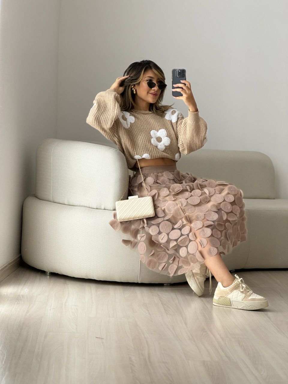 TRICOT ANA FLORES NUDE