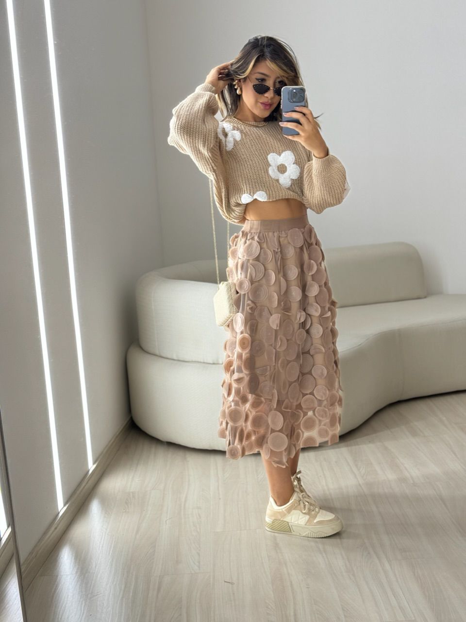 TRICOT ANA FLORES NUDE