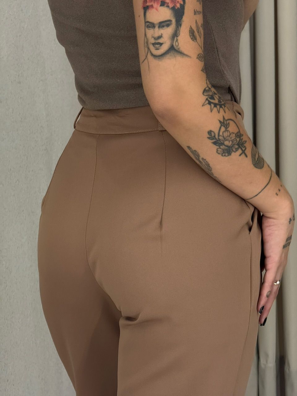 CALÇA SABRINA CENOURA NUDE