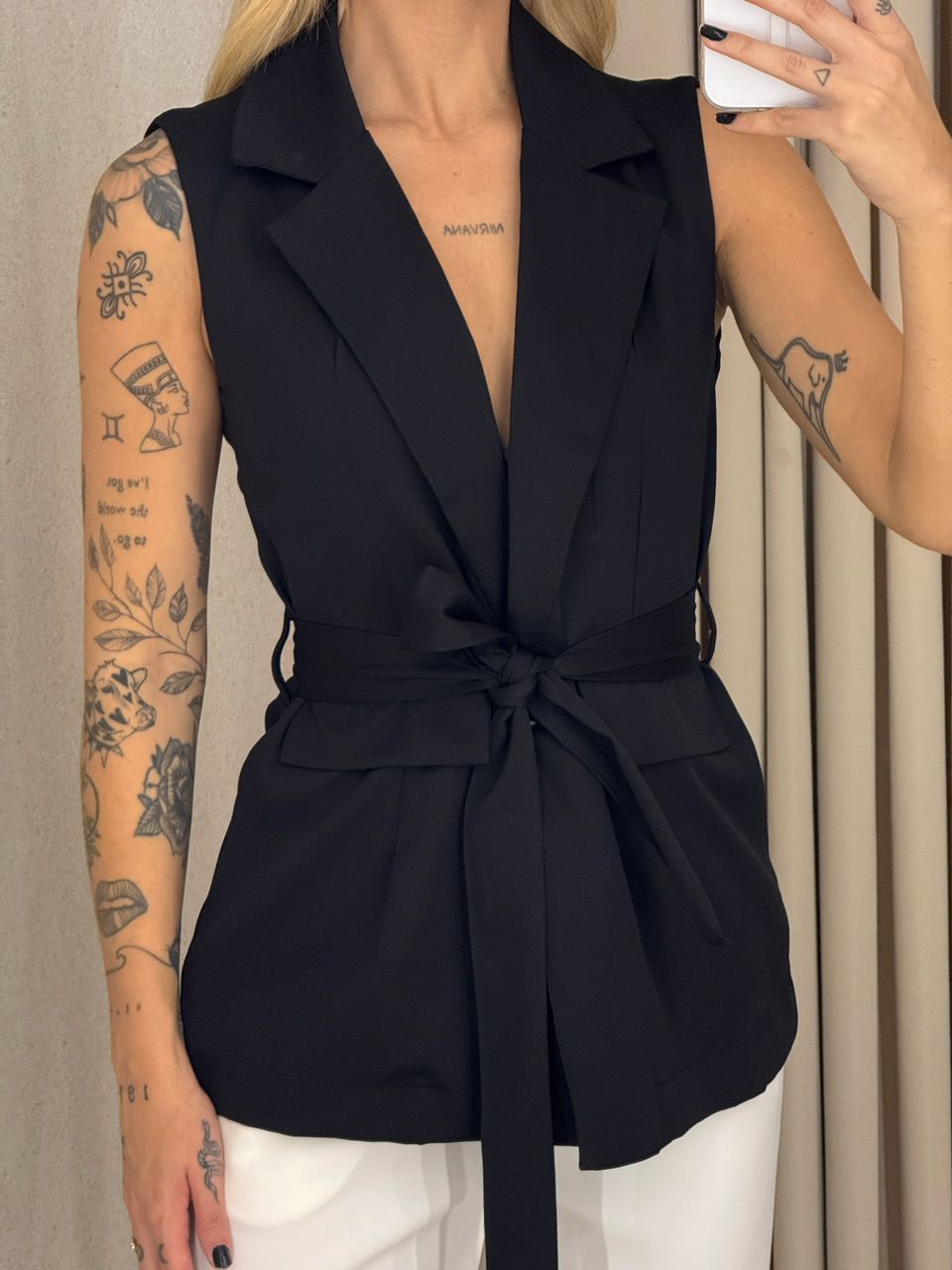 COLETE KRISS FAIXA preto