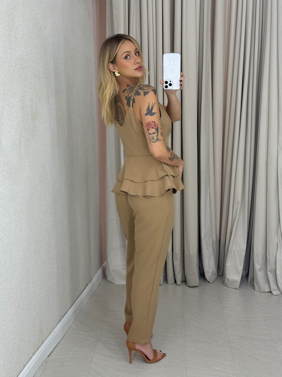 CONJUNTO KARINA BLUSA NUDE